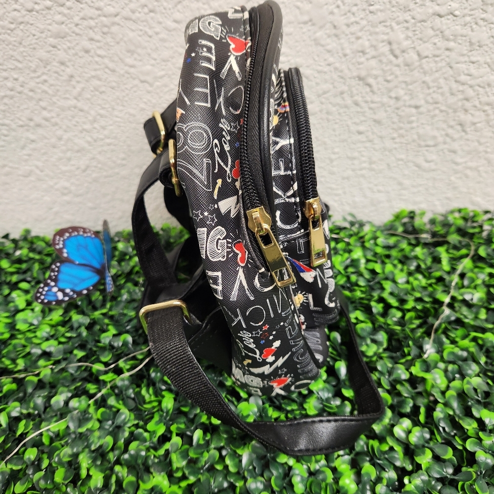 Mickey Love Mini Backpack Black - image 2